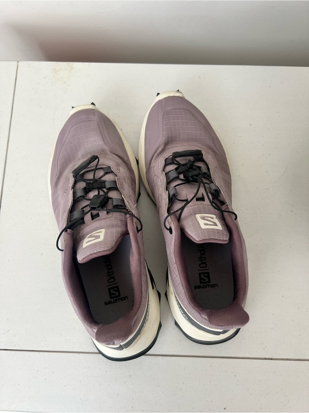 Salomon Women's Supercross Trail Running Shoe - Dusty Lilac - Picture 4 of 6